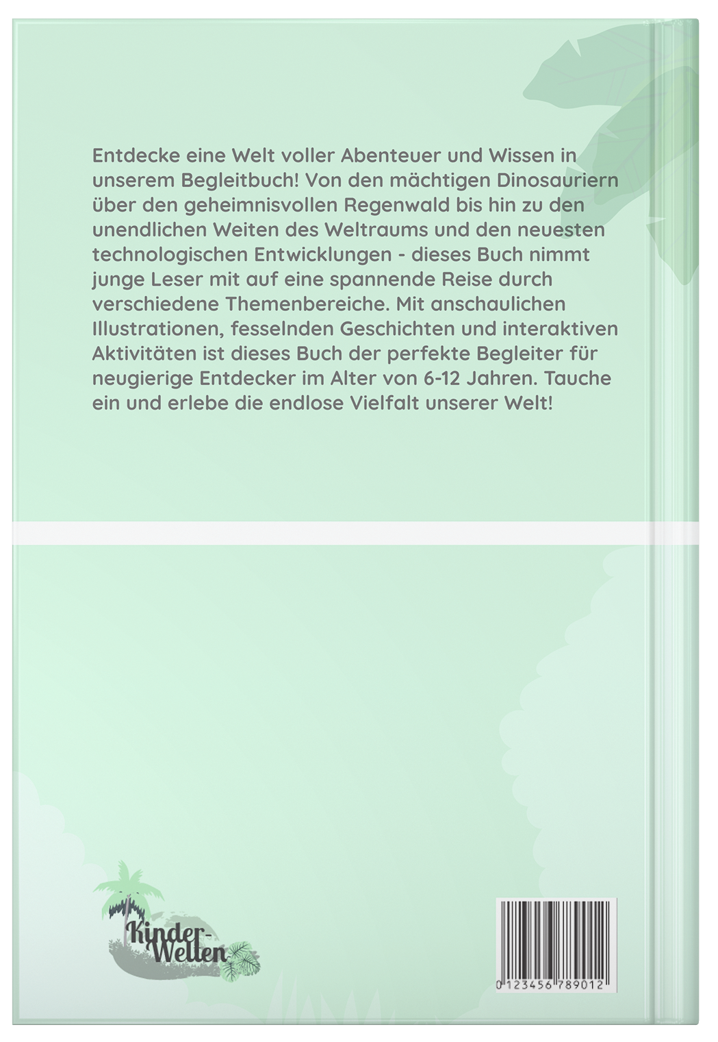 Buch von hinten