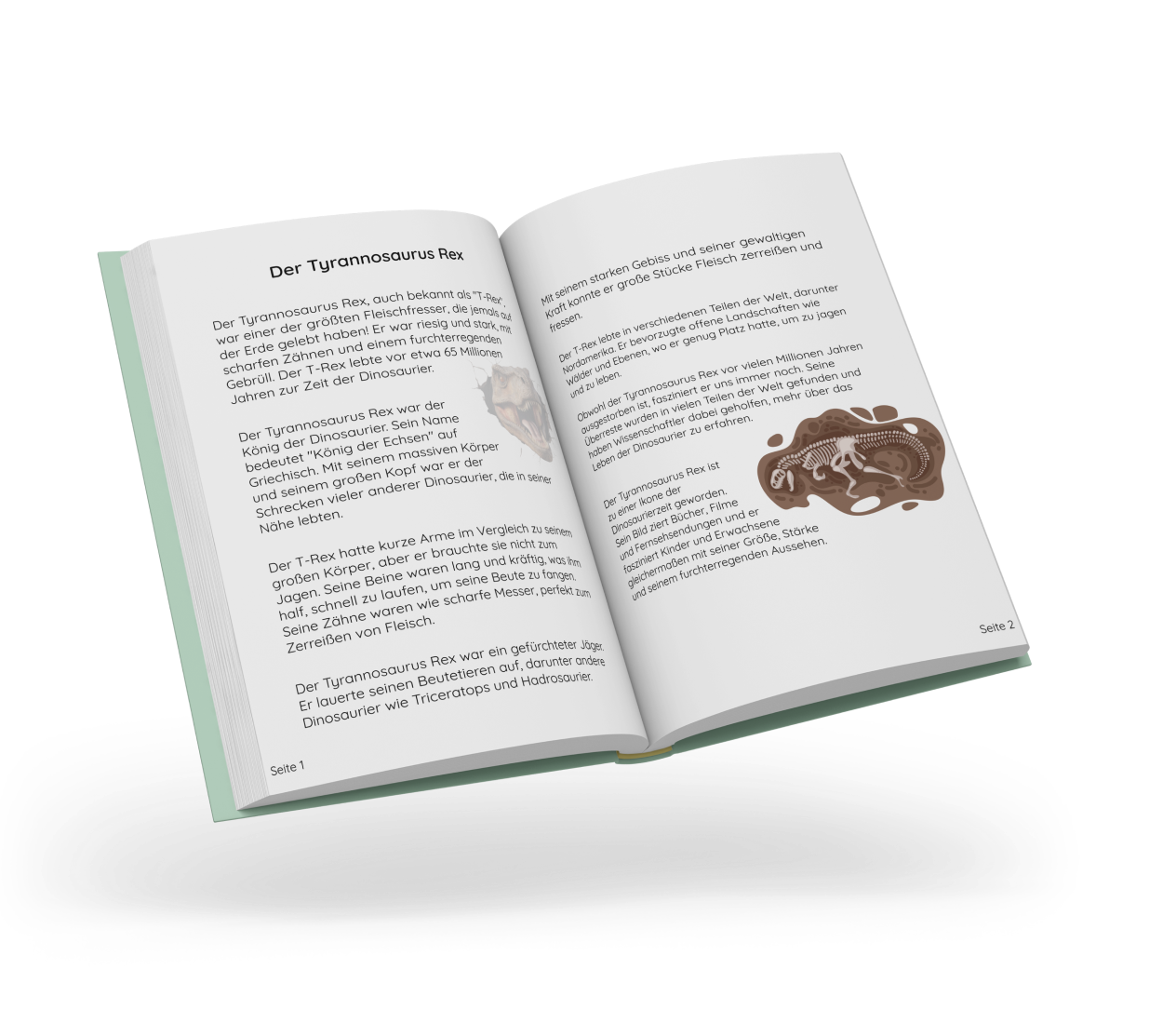 Aufgeschlagenes Buch