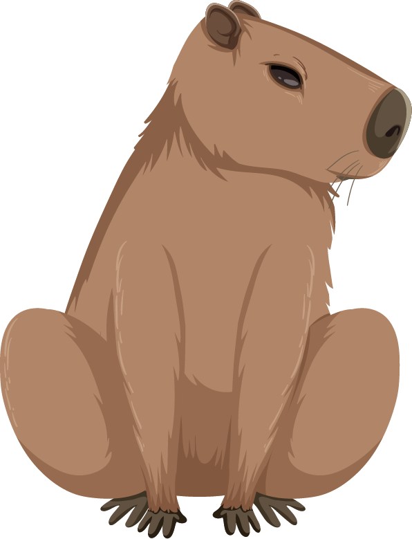 Ein Capybara